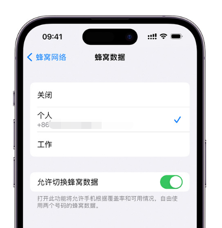 山海关苹果维修服务分享如何在iPhone上使用双卡 